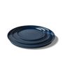 Everyday plates - ROUND Single Color Plate Set - ESMA DEREBOY HANDMADE PORCELAIN