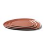Everyday plates - STONE Double Color Plate Set - ESMA DEREBOY HANDMADE PORCELAIN