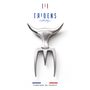 Cutlery set - The Tridens Fork + stainless steel holder - TRIDENS