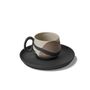 Accessoires thé et café - TUBE Tasse à expresso double couleur - ESMA DEREBOY HANDMADE PORCELAIN