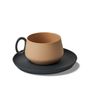 Mugs - TUBE Single Color Tea Cup - ESMA DEREBOY HANDMADE PORCELAIN