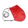 Cadeaux - Zip Maxi Blood - Sac en bandoulière zippée en cuir rouge et noir - MLS-MARIELAURENCESTEVIGNY