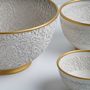 Ceramic - SNOHA Lace Patterned Ceramic Bowl - ESMA DEREBOY HANDMADE CERAMIC