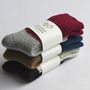 Chaussettes - CHAUSSETTES EN LAINE MOHAIR - NISHIGUCHI KUTSUSHITA