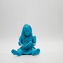 Children's apparel - RESIN FIGURINE color Blue The Girl & the Book - BLOOP