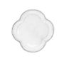 Ceramic - White Ceramic Mademoiselle Plate. Design Mathilde Carron-Astier de Villatte - CARRON PARIS