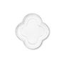 Ceramic - White Ceramic Mademoiselle Plate. Design Mathilde Carron-Astier de Villatte - CARRON PARIS