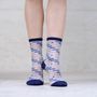 Socks - Shinjuku Blue Sock - ATELIER ST EUSTACHE