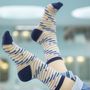 Socks - Shinjuku Blue Sock - ATELIER ST EUSTACHE