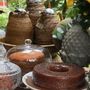 Ceramic - Rattan Carafe - ISHELA EUROPA LDA