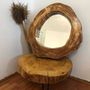 Mirrors - Solid Wood Mirror, Fir - MASIV_WOOD