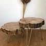 Coffee tables - Solid Wood Coffee Table, Pear - MASIV_WOOD