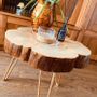 Decorative objects - Solid Wood Coffee Table, Pear - MASIV_WOOD