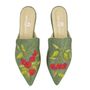 Sleepwear - Cherry Red Slipper Shoes - ANATOLIANCRAFT