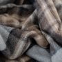 Throw blankets - Recycled Wool Blanket in Mackellar Tartan - THE TARTAN BLANKET CO.