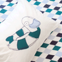 Linge de lit enfant - Drap Housse „Dynamic Diamond“ - KATHA COVERS