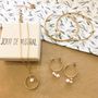 Bijoux - Collier anneau torsades perles d'eau douce - JOUR DE MISTRAL