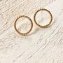 Jewelry - Twisted Hoop Earrings - JOUR DE MISTRAL