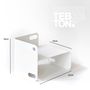 Design objects - UNIUNIT (XS) desk organizer - TEBTON®