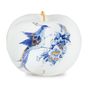Design objects - ROYAL DOTS FLEUR ø 20 CM decorative item - ROYAL BLUE COLLECTION®