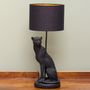 Table lamps - Black panther lamp Bagheera and A/J - CHEHOMA