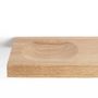 Other wall decoration - Tabula CC1 wall shelf 30 cm - Oak. - CHICURA COPENHAGEN