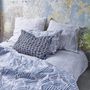 Bed linens - Ecorce Printed Washed Linen Duvet Cover 240 x 220 cm - CONSTELLE HOME