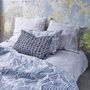 Bed linens - Ecorce Printed Washed Linen Duvet Cover 260 x 240 cm - CONSTELLE HOME