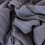 Throw blankets - Lambswool Blanket in Persevere Flint Grey Tartan - THE TARTAN BLANKET CO.