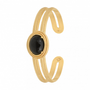 Jewelry - DEMETER Agate bangle black - COLLECTION CONSTANCE