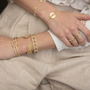 Jewelry - Bracelet HELENE Quartz pink - COLLECTION CONSTANCE