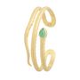 Jewelry - SERPENTINE Green Agate Cuff - COLLECTION CONSTANCE
