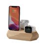 Range-tout - Triple Dock - iPhone, Apple Watch, chargeur AirPods - OAKYWOOD