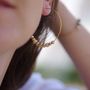 Jewelry - Donna Large Hoop Earrings - JOUR DE MISTRAL