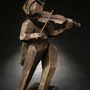 Sculptures, statuettes and miniatures - Vibrant Rhythm (Violin) Sculpture - GALLERY CHUAN