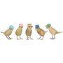 Homewear - Garden Birds – Mixed Hats - DCUK