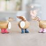 Homewear - Duckys with Floral Welly Boots - DCUK