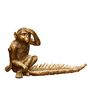 Objets de décoration - Vide poche singe et sa feuille dorée - CHEHOMA