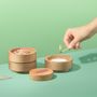Gifts -  Wooden Candle Holder. Rings. - WELLDONE® DOBRE RZECZY