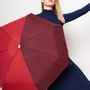 Apparel - Micro-umbrella, two-tone Antique Burgundy & Red - JULES - ANATOLE