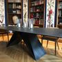 Dining Tables - Ceramic dining table, foot GHOST - COLOMBUS MANUFACTURE FRANCE