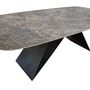 Dining Tables - Ceramic dining table, foot GHOST - COLOMBUS MANUFACTURE FRANCE