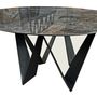 Dining Tables - Ceramic dining table, MYSTIC leg - COLOMBUS MANUFACTURE FRANCE