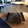 Dining Tables - Ceramic dining table, MYSTIC leg - COLOMBUS MANUFACTURE FRANCE