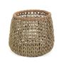 Decorative objects - AF365 - Open weaved basket w/ rope border - CHARLOTTE HELSEN (MAISON PÉDERREY)