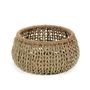 Decorative objects - AF366 - Open weaved basket w/ rope border - CHARLOTTE HELSEN (MAISON PÉDERREY)
