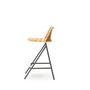 Stools for hospitalities & contracts - Kakī stool with backrest sh 64 indoor | stools - FEELGOOD DESIGNS