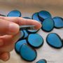 Artistic hardware - Tagua slices. - TIERRATAGUA & CREATIERRA