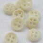 Apparel - Round corozo buttons. Vegetal Ivory or Tagua - TIERRATAGUA & CREATIERRA