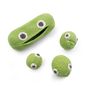 Gifts - THE GREEN PEAS FAMILLY - BABY RATTLE 100% ORGANIC COTON - MYUM - THE VEGGY TOYS